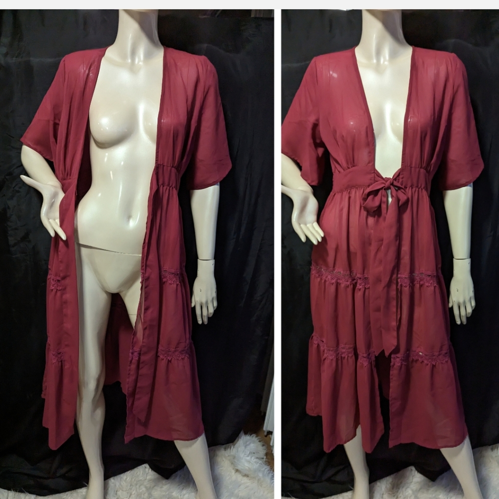 Chiffon Outerwear - Picture 2 of 8